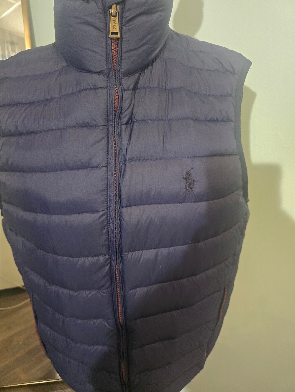 Polo by Ralph Lauren Navy Puffer Down Vest